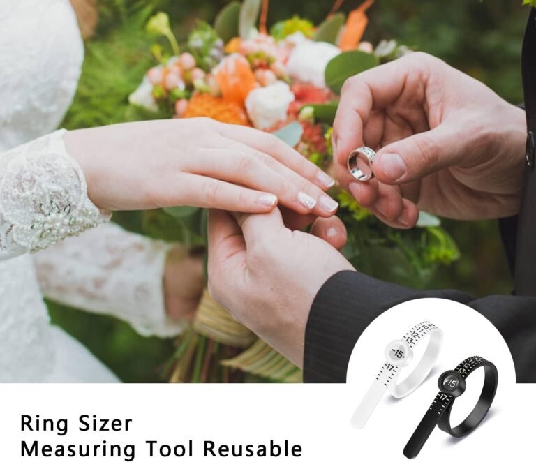 Find your perfect fit with precision and ease using the JRONGHE 2-Piece Ring Sizer—your trusted tool for accurate measurements and comfortable jewelry every time!