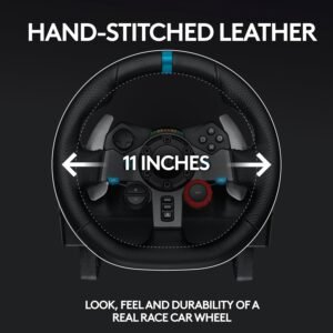 Logitech G29 Driving Force Racing Wheel and Floor Pedals, Real Force Feedback-1