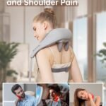 Neck Massager for Pain Relief Deep Tissue-Shiatsu Kneading Shoulder Massager-1